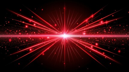 Obraz premium abstract technology design featuring geometric shapes with glowing line and particle realistic graphic shapes decoration in isolated elegant background, businsess background presentation 