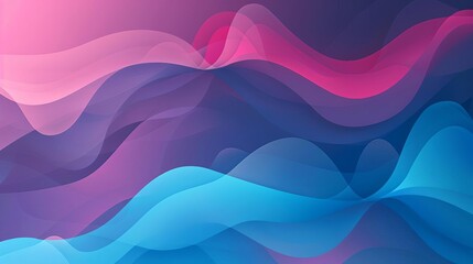 Fototapeta premium Shape dynamic wallpapers flat design side view digital design theme water color Tetradic color scheme