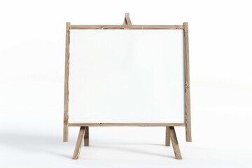 A wooden board with a white background, mockup