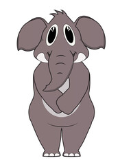 cartoon elephant