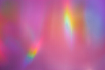 Sunlight background, abstract photo with sunshine and rainbow flare, vivid colored minimal photo....