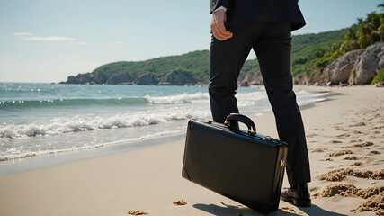 Freedom at the beach and ocean.