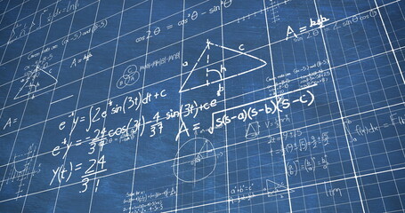 Image of mathematical formulae and data processing