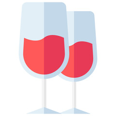 wine multi color icon, related to thanksgiving theme.