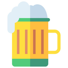 beer multi color icon, related to thanksgiving theme.