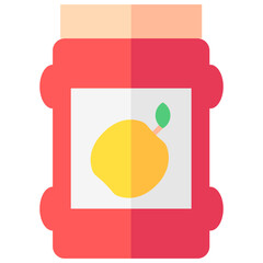 jam multi color icon, related to thanksgiving theme.