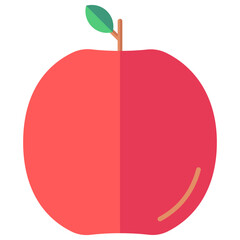 apple multi color icon, related to thanksgiving theme.