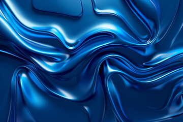 Obraz premium fabric blue shinny gradient textures