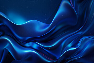 Obraz premium fabric blue shinny gradient textures