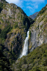 Devils Punchbowl Waterfall - New Zealand