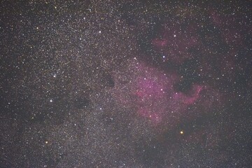 2024年05月03日　鳴子　潟沼撮影　北アメリカ星雲　
露出2分　夏の銀河