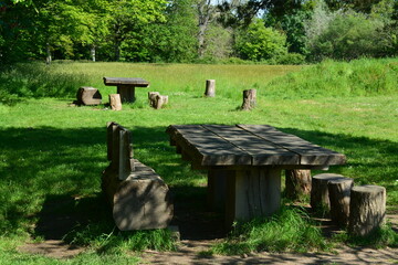 Bouaye - Domaine du Château de la Mévellière - Aire de pique-nique 
