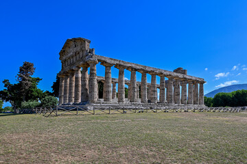Fototapeta premium Temple of Athena - Paestum, Italy