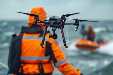 Analyze the applications of drone technology in various fields