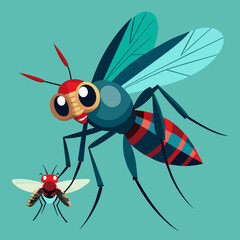 illustration of a mosquito