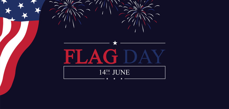 Captivating Illustration for Flag Day Celebration on June 14th