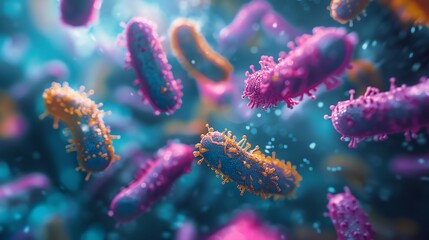 Fototapeta premium Explore the evolution of antibiotics and the challenges posed by antibiotic resistance.