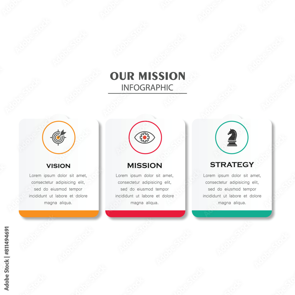 Poster business data visualization. process chart. graphic abstract element, diagram with steps, options, p