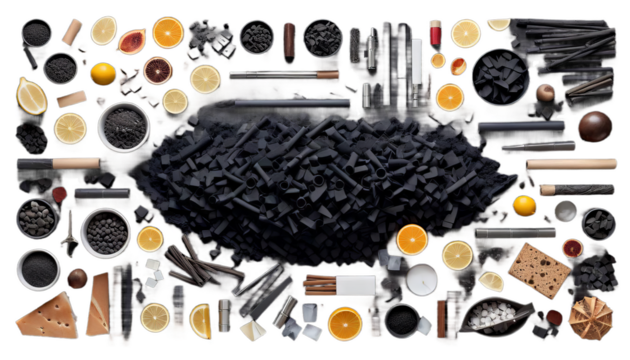 dark smoke abstract fog isolate isolated smoky smoking smog nobody mist cigar cigarette air black background silky ecology fire smooth steam stream semitransparent transparent aroma art burning