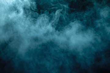 Mysterious Slightly Glowing Fog In The Dark Wallpaper Created Using Artificial Intelligence