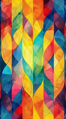 Abstract Pattern Colorful Background.