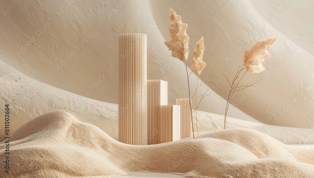 Aufkleber capture the essence of stability and growth with a minimalist shot of a 3d bar graph emerging from a