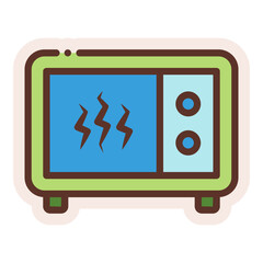 microwave sticker