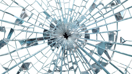 PNG Broken Glass Backgrounds Offer Dynamic Visuals for Depicting Destruction and Chaos.