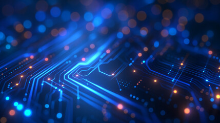 Fototapeta premium abstract futuristic circuit high computer technology business background.