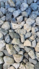 Solid background of this rubble, small stones