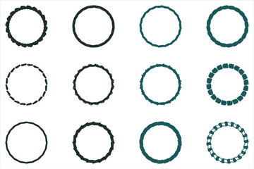 Decorative ornament frame set design
