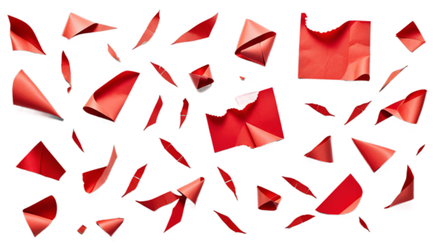 white paper ripped red torn copy space abstract advertising background blank break colours teared cleaving rip nobody gap empty