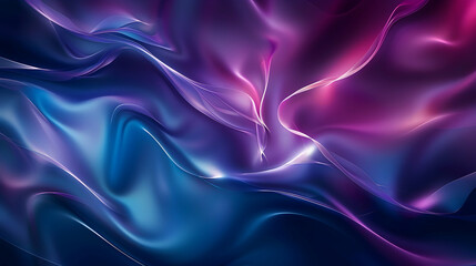 abstract background with blurred dark blue and purple colors, flowing lines, elegant design