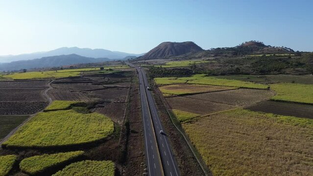 Ceboruco aerial view