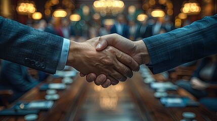 A pivotal moment in peace negotiations underscores the significance of diplomacy and conflict resolution in international relations (generative AI).