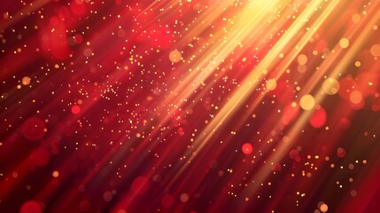 Obraz premium Abstract luxury background with golden elements and shining light effect decoration, Luxury background design concept.