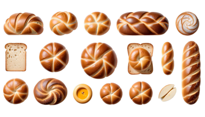 bread background transparent food isolated baked white bun pastry cake loaf snack brown bakery breakfast sweet wheat dessert fresh crust meal delicious homemade pie tasty