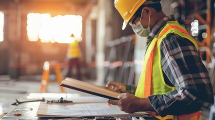 A safety consultant developing hazard analysis reports for potential workplace risks