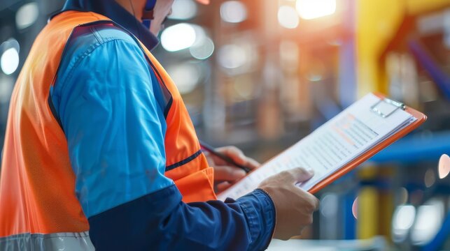 A safety consultant developing hazard analysis reports for potential workplace risks