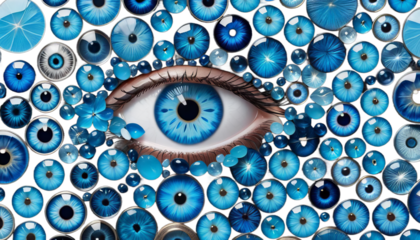 close mesmerizing captivating eyes blue closeup person beauty gaze stunning portrait intense piercing detail iris pupil expression emotion depth soulful fascinating striking enchanting