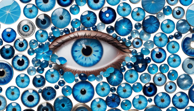close mesmerizing captivating eyes blue closeup person beauty gaze stunning portrait intense piercing detail iris pupil expression emotion depth soulful fascinating striking enchanting