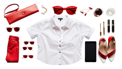 sunglasses white shirt woman stylish a fashion trendy accessory summer sunny outdoors cool confident young fashionable eyewear shades chic casual attire outfit modern hip