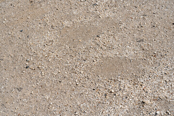 並んだ石・砂