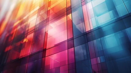 abstract background with squares