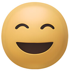 Fototapeta premium 3d smiley face