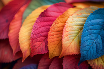 Close-Up Background Image of Leaves Bright Beauty,
Colorful leaves wallpaper hd II Background
