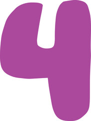 numbers kids drawing hand writing