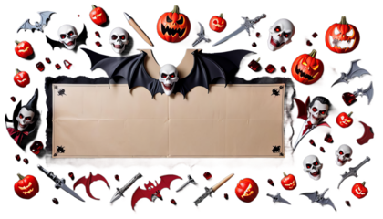 banner scary copy vampire space halloween dracula man evil scarey horror face black dark photogenic guy monster