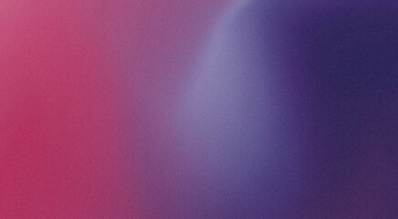 purple blue magenta , grainy noise grungy spray texture color gradient rough abstract retro vibe background shine bright light and glow , template empty space