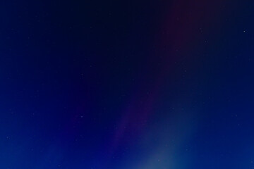 A beautiful sunset was reflected in the lake